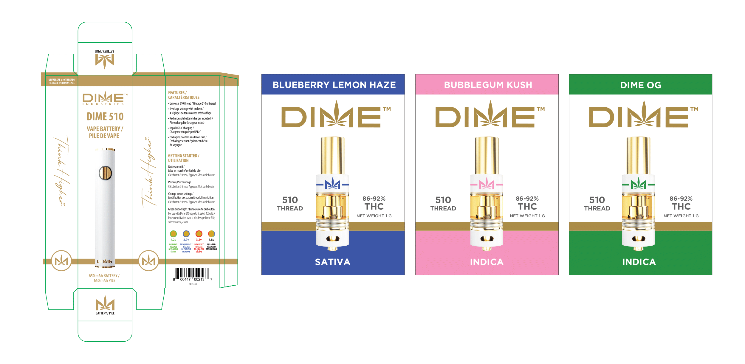 Dime Vape Pens – Canadian Brand Lunch